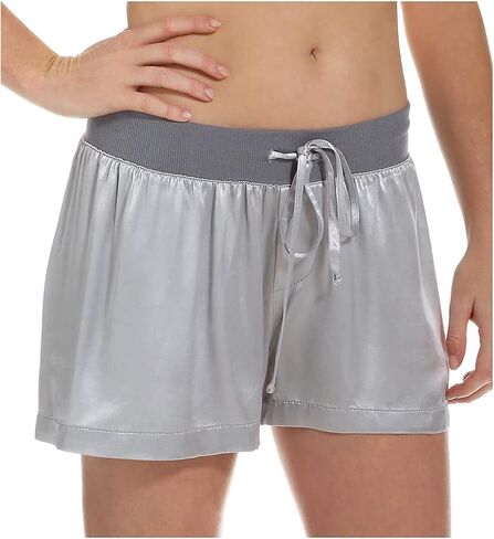 PJ Harlow womens Mikel Satin Boxer Short in Saudi Arabia