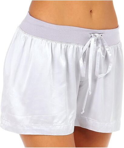 PJ Harlow womens Mikel Satin Boxer Short in Saudi Arabia