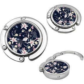 QWTGIUN Cute Flowers Purse Hanger Purse Hook for Table Foldable Handbag Storage Folding Decor Table Hook in Kuwait