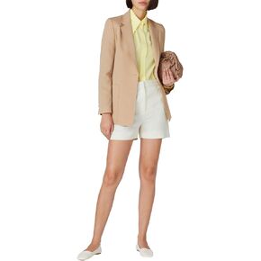 Victoria Victoria Beckham Rent the Runway Pre-Loved Beige Oversized Blazer in Saudi Arabia
