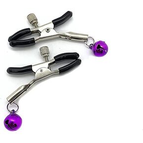 مشابك حلمة معدنية قابلة للتعديل من Lendplex، مشبك ترفيهي مع مبرد جرس للنساء، حلمات غير ثقبية، مشبك على حلقات الحلمة، مشبك زخرفي لإكسسوارات الملابس مع مشابك زنبركية in Kuwait