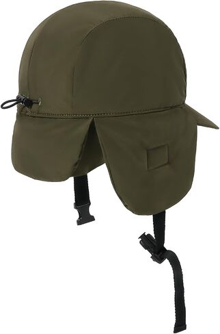 CLAPE Winter Baseball Cap Outdoor Ski Visor Beanie Hat Mens Warm Earflap Fitted Hat Trooper Trapper Hat in Saudi Arabia