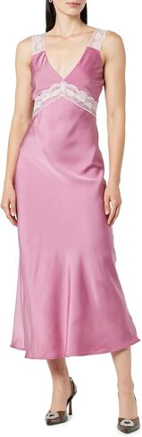 The Drop Women's Valentina Lace-Trimmed Slip Dress in Saudi Arabia