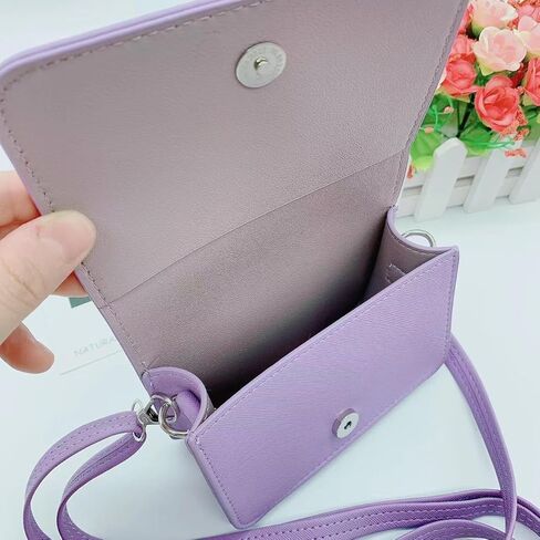 حقيبة كروس كاواي كارتونية مع حزام كتف قابل للتعديل، حقيبة يد أنمي مع إبزيم، محفظة هاتف عائلة القطط، محفظة للعملات المعدنية للنساء والفتيات والأطفال (مجموعة) in Kuwait