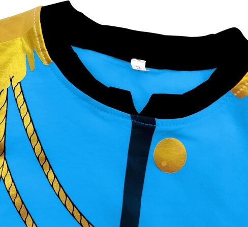 Toddler Baby Boys Halloween Prince Charming Costumes Outfit with Pants,Kids Medieval Renaissance Knight Birthday Gift in Saudi Arabia