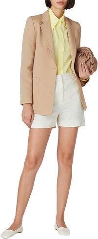 Victoria Victoria Beckham Rent the Runway Pre-Loved Beige Oversized Blazer in Saudi Arabia