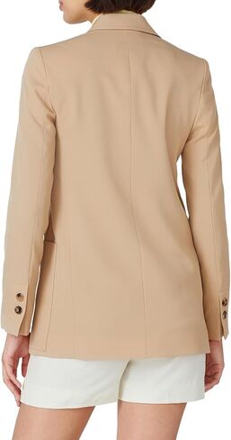 Victoria Victoria Beckham Rent the Runway Pre-Loved Beige Oversized Blazer in Saudi Arabia