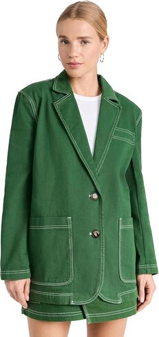 [BLANKNYC] Womens Oversized Twill Blazer in Saudi Arabia