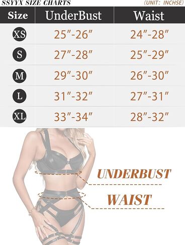 ملابس داخلية ssyyx Garter للنساء، ملابس داخلية مثيرة بأشرطة، أطقم ملابس داخلية من الدانتيل متطابقة مكونة من 4 قطع مع سلك داخلي أسود in Kuwait