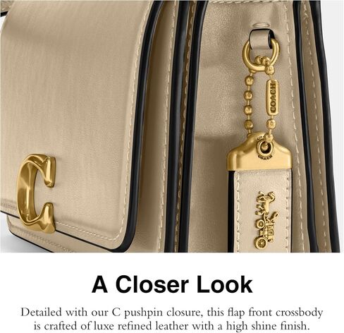 Coach Luxe Refined Calf Leather Bandit Crossbody in Saudi Arabia