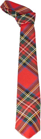 Briomhar Tartan Wool Plaid Neck Tie for Men in Saudi Arabia