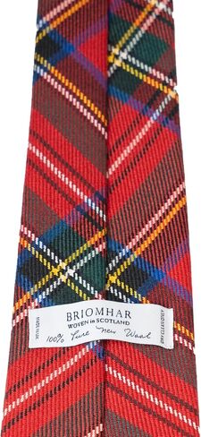 Briomhar Tartan Wool Plaid Neck Tie for Men in Saudi Arabia