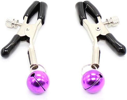 مشابك حلمة معدنية قابلة للتعديل من Lendplex، مشبك ترفيهي مع مبرد جرس للنساء، حلمات غير ثقبية، مشبك على حلقات الحلمة، مشبك زخرفي لإكسسوارات الملابس مع مشابك زنبركية in Kuwait