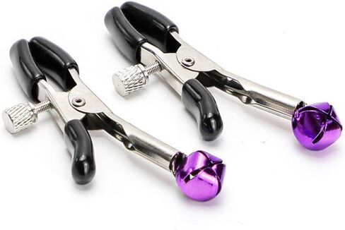 مشابك حلمة معدنية قابلة للتعديل من Lendplex، مشبك ترفيهي مع مبرد جرس للنساء، حلمات غير ثقبية، مشبك على حلقات الحلمة، مشبك زخرفي لإكسسوارات الملابس مع مشابك زنبركية in Kuwait