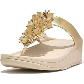 FitFlop Fino Bauble-Bead Toe-Post Sandals in Kuwait