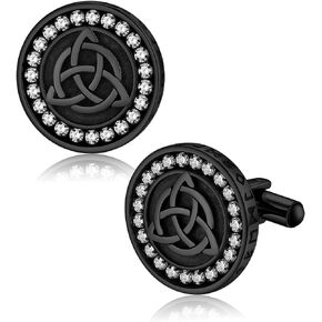 Bandmax Mens Cufflinks Stainless Steel Viking/Skull/Masonic Cuff Links for Men Best Gift for Father Husband Son