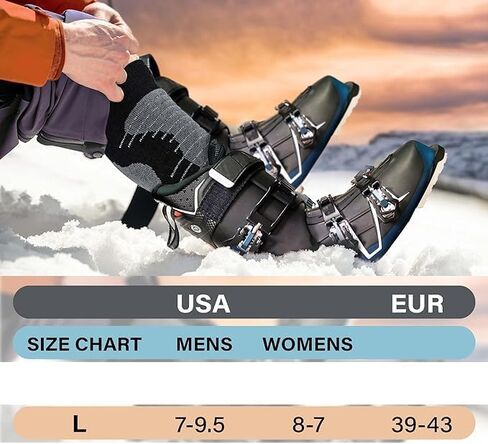 جوارب تسخين كهربائية، جوارب تدفئة شتوية للنساء، تعمل بالبطارية، جوارب حرارية للطقس البارد للنساء، الرياضات الخارجية، الصيد، التزلج، ركوب الخيل، الصيد (US6-9) in Kuwait