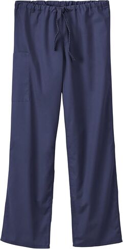 White Swan Meta Fundamentals Unisex Navy Polyester Blend Drawstring Medical Workwear Scrub Pant Uniform, 2X-Large, Tall in Kuwait