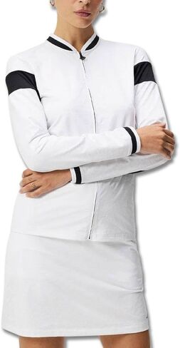 سترة جولف للنساء من J.Lindeberg 2024 بسحاب متوسط ​​الطبقة in Kuwait