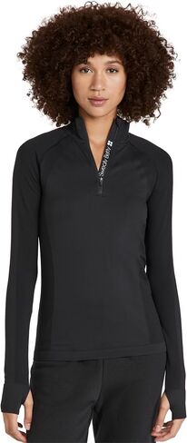 Sweaty Betty Women's Athlete Seamless Half Zip Long Sleeve Top in Saudi Arabia