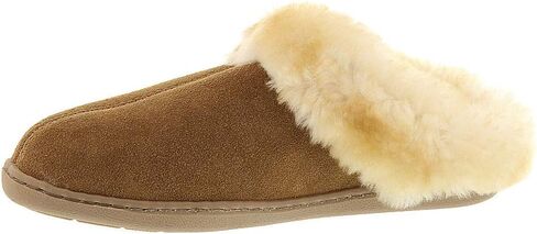Minnetonka Women's Suede Sheepskin Mule Slipper in Kuwait