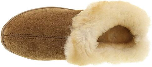 Minnetonka Women's Suede Sheepskin Mule Slipper in Kuwait