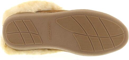 Minnetonka Women's Suede Sheepskin Mule Slipper in Kuwait