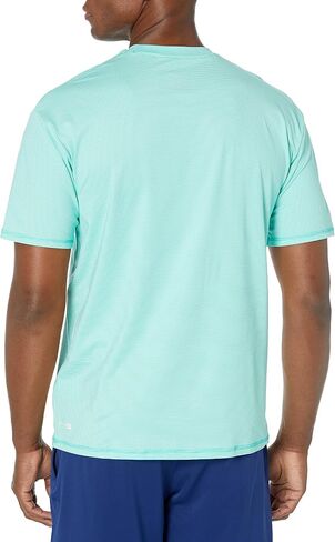 Quiksilver Men's Standard Heritage Heather Ss Short Sleeve Surf Tee Shirt Rashguard in Saudi Arabia