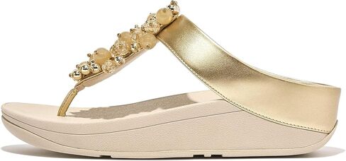 FitFlop Fino Bauble-Bead Toe-Post Sandals in Saudi Arabia