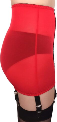 Estanla Womens High Waisted Retro Skirt Non-slip Adjustable Metal Buckle Garter Belt in Saudi Arabia