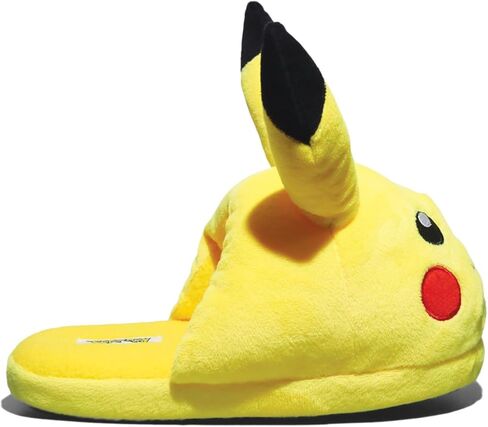 Ground Up Pikachu Scuff 3D Slipper (Little Kid/Big Kid) Yellow 11/12 (Little Kid) M in Saudi Arabia