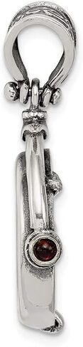 FB Jewels Sterling Silver & Bronze Antiqued Widows Mite Coin Pendant in Saudi Arabia