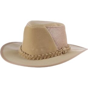 Dorfman Hat Co. Men's Soaker Hat with Mesh Back in Kuwait