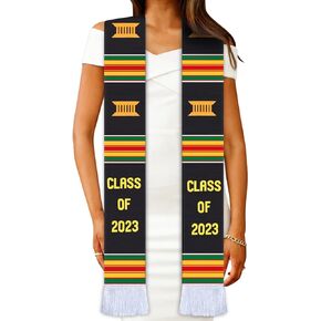 Jasaino Class of 2023 Mexican Graduation Sash - Mexican Graduation Stole - Graduation Mexican Stole - Serape Sash