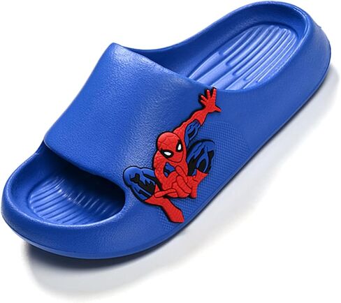 شباشب dmafwgy للأطفال، صنادل كرتونية لطيفة مفتوحة من الأمام، شباشب استحمام مضادة للانزلاق، صنادل للأولاد والبنات، أحذية للشاطئ وحمام السباحة بنعل سميك in Kuwait