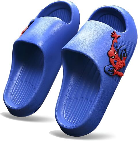 شباشب dmafwgy للأطفال، صنادل كرتونية لطيفة مفتوحة من الأمام، شباشب استحمام مضادة للانزلاق، صنادل للأولاد والبنات، أحذية للشاطئ وحمام السباحة بنعل سميك in Kuwait