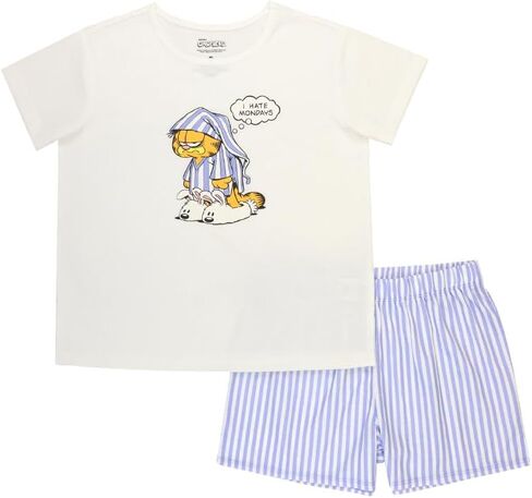 Garfield Kids' Big Girls' 2-Piece Loose-fit Pajama Set in Saudi Arabia