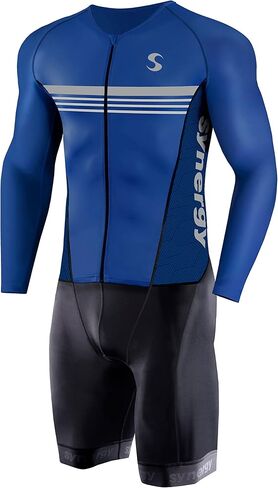 Synergy Men Trisuit - Pro Thermal Long Sleeve Cycling Skinsuit in Saudi Arabia