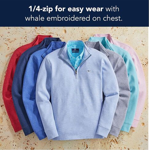 بلوفر رجالي من Vineyard Vines بسحاب ربع وسحاب من المياه المالحة in Kuwait