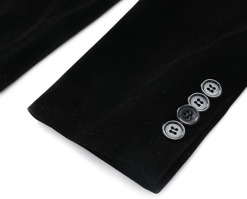 Cloudstyle Mens 2-Piece Suit Peaked Lapel 1 Button Tuxedo Slim Fit Dinner Jacket Pants in Kuwait