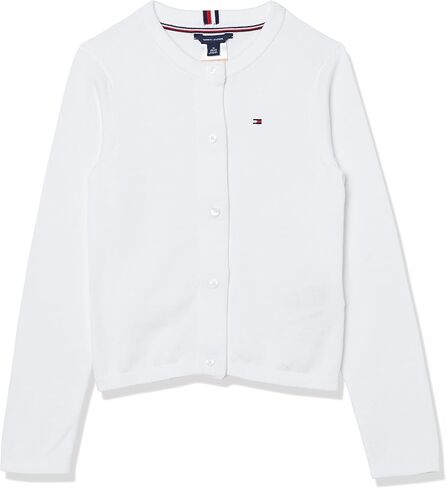 Tommy Hilfiger Girls' Adaptive Cardigan with Magnetic Buttons in Saudi Arabia