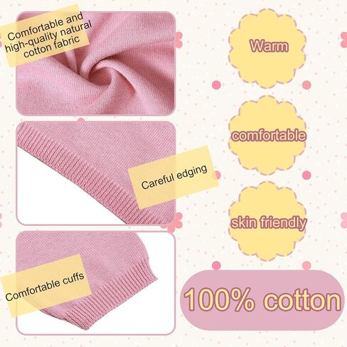 3 Pcs Girls Cardigan Sweater Cardigan Long Sleeve Kid Button Knit Sweater Girl Crew Neck Cardigans School Uniforms Cardigan, 4-6 Years Old, 3 Colors in Saudi Arabia