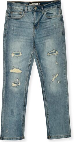 TONY HAWK Boys Jeans for Kids Denim Pants - Kids Denim Jean for Boys Skateboarding in Saudi Arabia