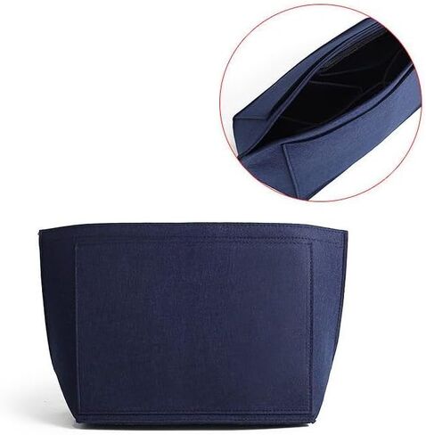 SMART DK Purse Organizer Insert for longchamp (BLACK, L/11 * 6.69 * 9.84in) in Saudi Arabia