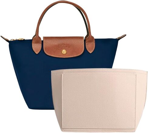 SMART DK Purse Organizer Insert for longchamp (BLACK, L/11 * 6.69 * 9.84in) in Saudi Arabia