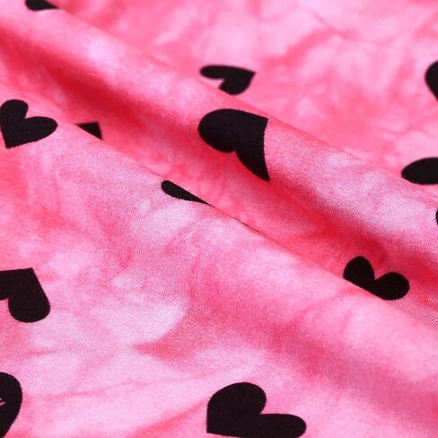 HH Family Girls Valentine’s Day Shirt Unicorn Heart Love Kids Tops T-Shirt Clothing in Kuwait