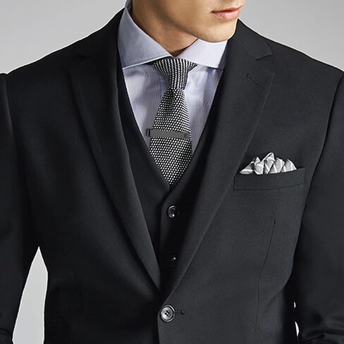 JOERICA Initial Cufflinks for Men and Tie Clip Set for Men Alphabet Letter Wallet Tie Clips and Cuff Link with Gift Box For Father Husband in Kuwait