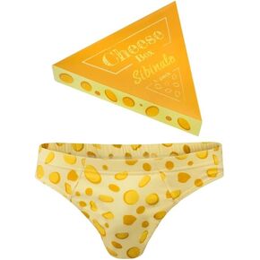 Sibinulo - Men Funny Cheese Underwear, Best Gift For All Occasion, Cotton in Saudi Arabia