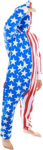 Tipsy Elves American Flag Jumpsuit - Comfy USA Clothing Item in Saudi Arabia