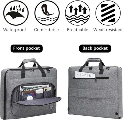 Modoker Suit Luggage Garment Bag with Shoulder Strap, Suit Carry on Bag Hanging Suitcase Garment Bags for Men Women Business Travel in Kuwait